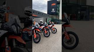 KTM 890R crew in Mattighofen 🔥 #motorbike #ktm #moto #bikelife #shorts