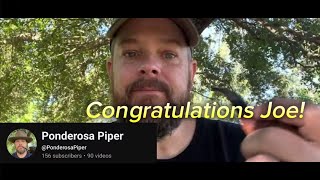 VR to Joe @PonderosaPiper Congratulations on your 100 sub milestone!! 😊👍💨💨