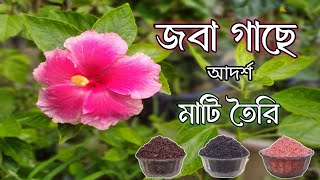 জবা গাছের মাটি তৈরি । joba gacher mati toiri । Tapati Nursery