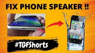 Remove 💦 Water from Phone Speaker 😱 #tgfshorts #techgodfather 🔥🔥🔥