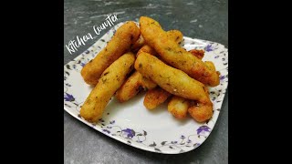 Potato Suji French Fries | Potato Rava French Fries Recipe | Aloo Suji Ke Kurkure French Fries