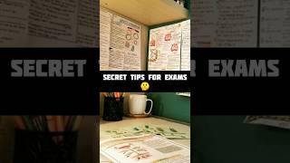 secret tips for exams 🤫 || #study #motivation #studymotivation #studymood