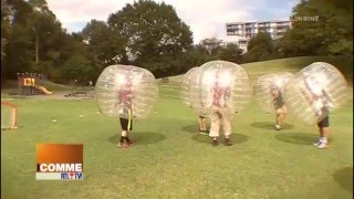 Le bubble soccer: le foot en bulle !