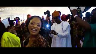 Adeyinka Alaseyori thrills audience at the Remembrance ceremony of Late Ma Florence Iyabode Bolaji