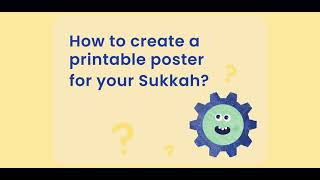 How to Create Sukkah Cards in Jigzi