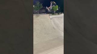 Nollie 3 shuv mute grab 🤯🔥 #skateboard #skateboarding #skatepark #shorts