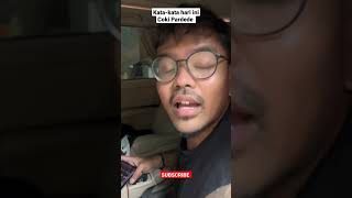 kata-kata hari ini dari paman coki Pardede #short #shorts #cokipardede #darkjokes