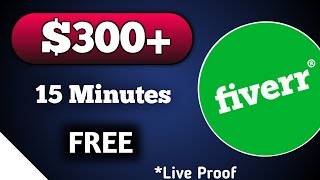 Earn $300+  Every 15 Minutes On FIVERR(Make Money Online) #makemoneyonline #finance #moreviews