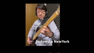 Comparing Slap Bass Sound Sadowsky Tokyo and Sadowsky NYC #スラップベース #slapbass #sadowskybass