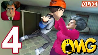 Aaj to gaya me | Horror live | Scary Teacher live in Hindi | #scaryteacher3d