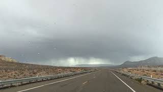 Driving through Big Water, Utah