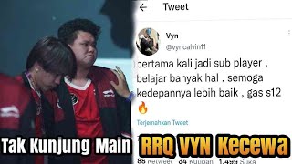 RRQ VYN Kecewa?! Tak Dimainkan di Sea Games