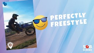 😲 Perfectly Freestyle | Motocross | Motorcycle | Rider 🔥 ADVENTURES FEVER #shorts