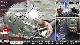 C.J.  Stroud Ohio State Authentic Helmet - 10/28/2024 6 P.M. Show Live Breaks