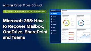 Product Demo: Microsoft 365 - How to Recover Mailbox, Onedrive Sharepoint and Teams