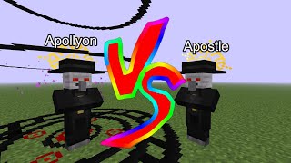 Apollyon vs Apostle  Minecraft  Mob Battle