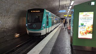 Métro de Paris Ligne 2 Porte Dauphine - Nation MF01