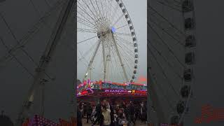 The Giant Wheel|World Tallest Transportable Wheel#winterwonderland #giantwheel #londonattractions