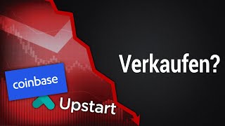 Upstart- und Coinbase-Aktie: Was tun mit extrem abgestürzten Aktien im Depot?