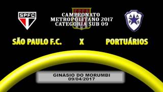 São Paulo x Portuários - Metropolitano Sub 09