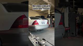 2001 Mercedes C240 manual cold start w/ valvetronic muffler #automobile #e46 #mercedes #cartok