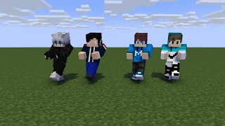 MIROH DANCE | Minecraft Ft.MaAgging,Fariz Faqih And Teguh