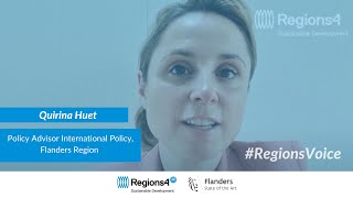 #RegionsVoice: Quirina Huet, Policy Advisor International Policy, Flanders Region