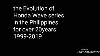 The evolution of wave motorcycle series in the Philippines