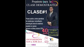 "Día 1: ¡Prepárate para la Clase Demostrativa con Éxito Total!"