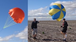 Windy Water Rocket Launch