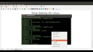 056 Setting Date and Time On Linux