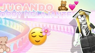 🧸🌸🍨||JUGANDO OBBY RELAJANTE||Roblox||Consigue ítems gratis||♡Sam♡||🍨🌸🧸