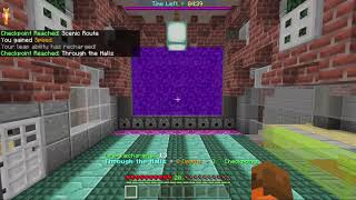 Bedrock DeathRun School Speedrun 42.460 (different leap strategy)