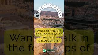 Walk in the Footsteps of Ancient Philosophers in Athens! 🏛️ #Athens  #GreekHistory #TravelHistory