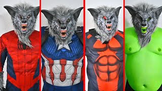 Superheroes Become Werewolf