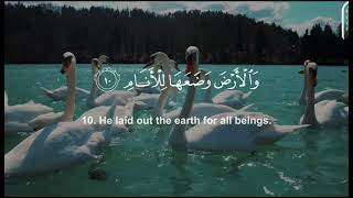 ```Surah Ar Rahman [1 -21 ] (the beneficent )   سورۃ الرحمٰن```