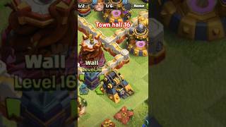 TH16 last & final wall upgrade