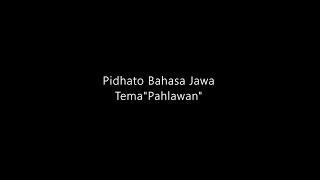 Pidhato Bahasa Jawa