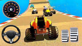 Monster Truck Ramp Car Racing Game - Monster Racing Game - Android Gameplay