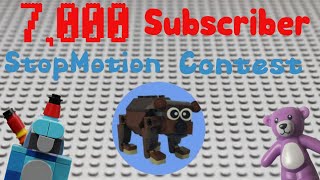 Stop Motion CONTEST! (closed) | Bear's Bricks 7,000 Subscriber special! #bearsbricks7k