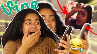 REACTING TO MY OLD CRINGEY VINES (SEND HELP)