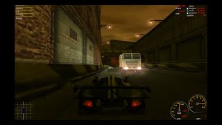 Need For Speed Porsche Unleashed - Zone Industrielle Backward - 98 GT1 - Back alley suicide move