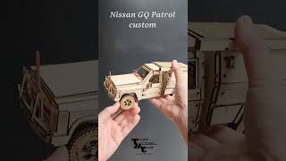 Nissan GQ patrol laser cut model