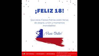 ✨Que estas Fiestas Patrias estén llenas de alegría, unión y momentos inolvidables.🎊+569 65420522