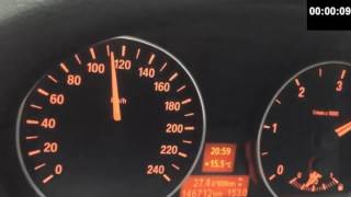 Car Speed Test BMW 118d  Acceleration