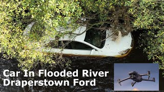 Car In Flooded River After Women Rescued At Draperstown Ford - Mavic 3 Classic