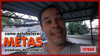 Como estabelecer METAS possíveis de cumprir | 17/365