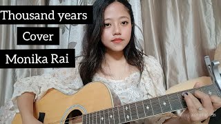 thousand year's Cover Monika Rai