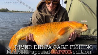 River Delta Carp Fishing in the Netherlands ( ENGLISH with SUBTITLES)