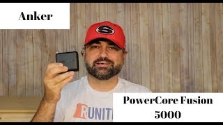 Anker PowerCore Fusion 5000...My new favorite travel accessory!